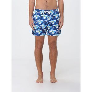 Floral Print Polyester Swim Shorts Nom With Drawstring Waist